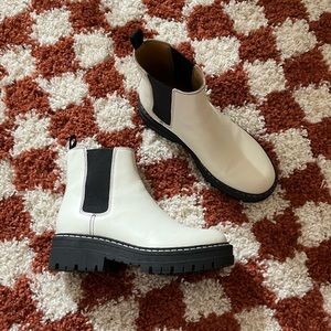 Marc Fisher Lug Sole Chelsea Boots